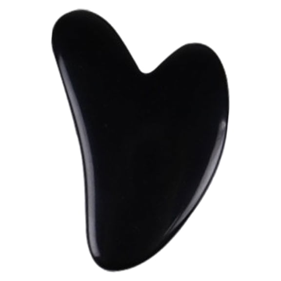 Gua Sha Jade Stone Massage Tool - Facial, Body Scraping Stone for SPA, Neck, Skin Care for Women, Anti-Aging, Puffiness Reduction, Blood Circulation, Christmas, Than gifts for people with parkinson