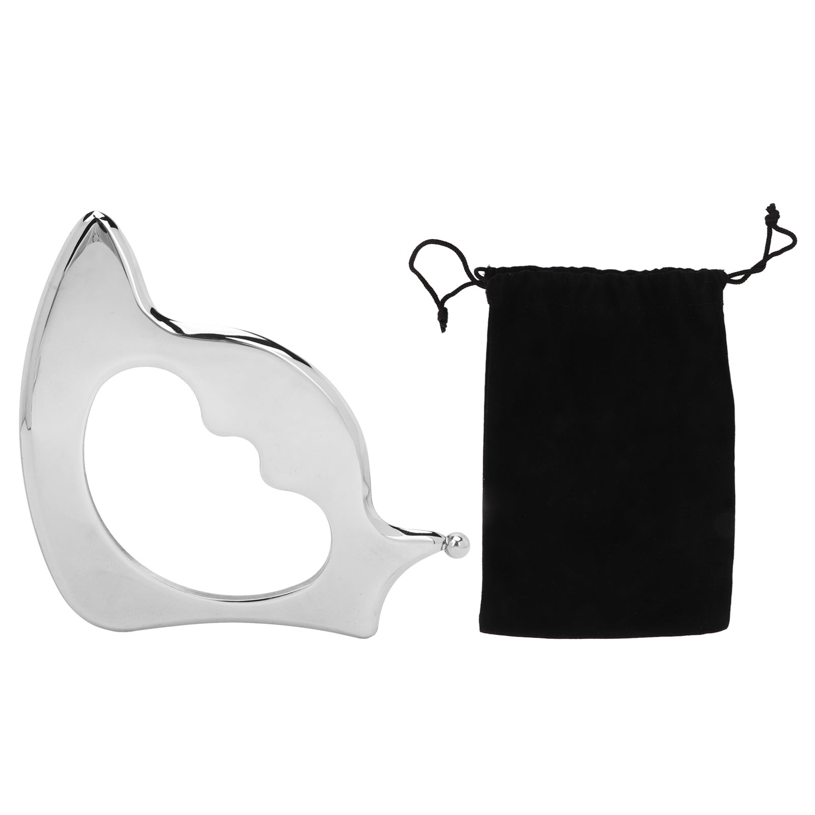 Gua Sha Massage Board Stainless Steel Physical Therapy Gua Sha Sculpting Tool for Soft Tissue