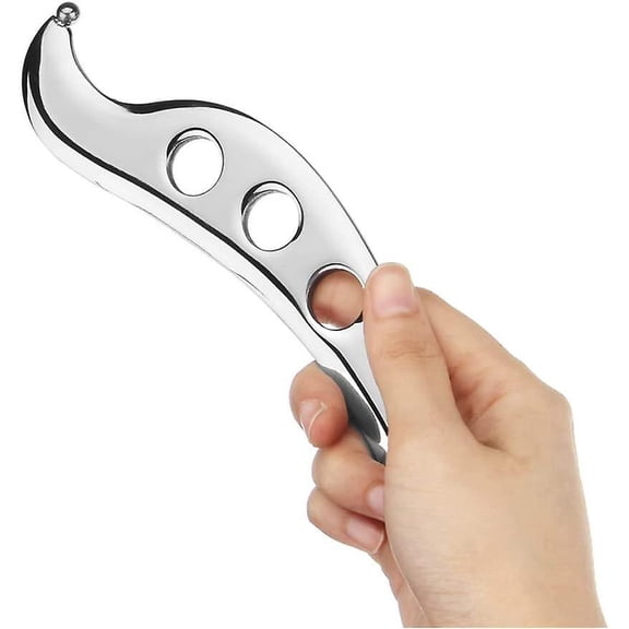 Gua Sha Massage Tool, 420 Stainless Steel Scraper, Body Scraper Treatment Tool, Spa Plate Tool For Relieving Neck Shoulder Back Muscle Pain