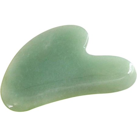 Gua Sha Scraping Massage Tool, Faux Jade Scraping Board Body Facial Massage Tool Anti-Wrinkles SPA Beauty Care Green