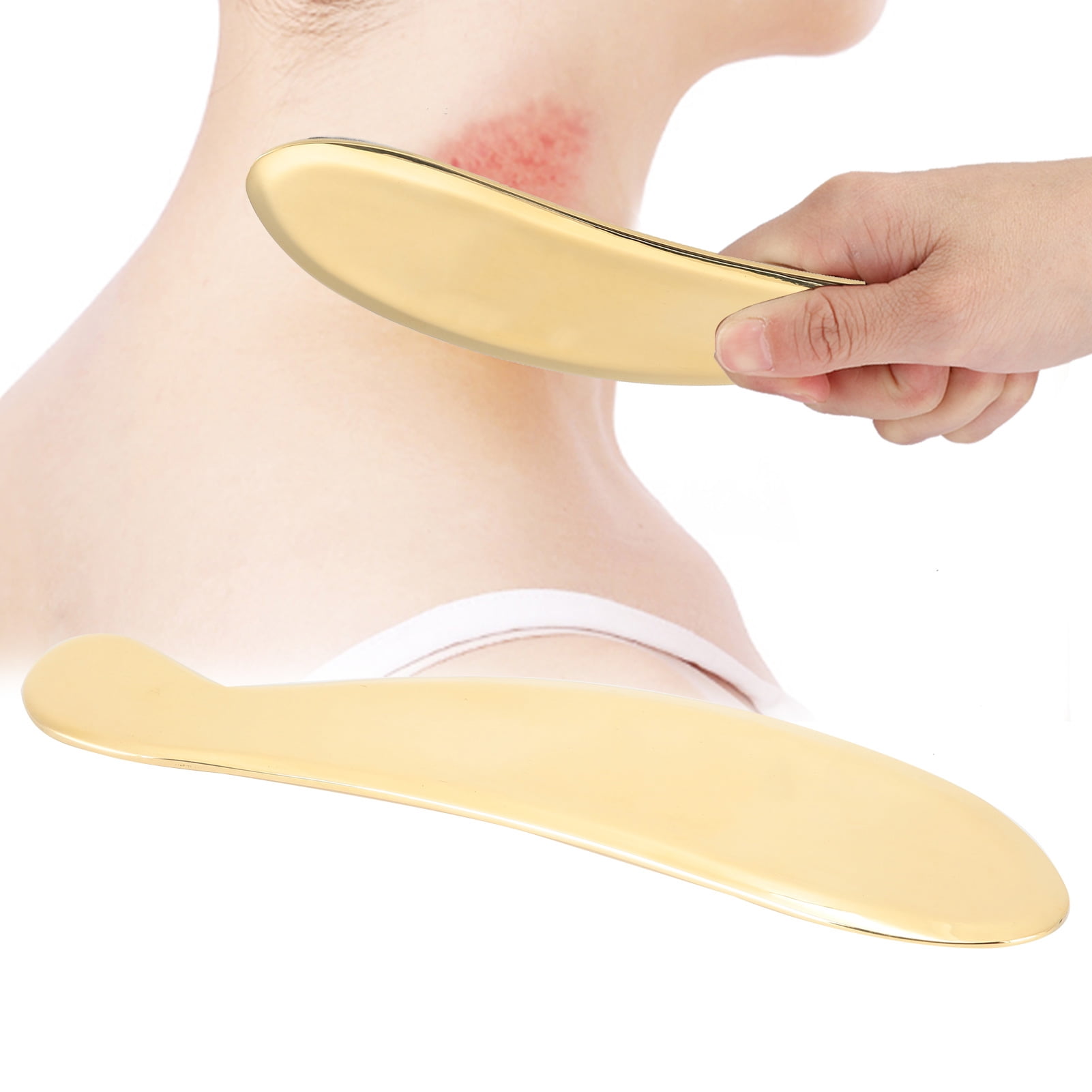 Gua Sha Scraping Tool, Physical Tool Brass Portable Neck Body Scraping