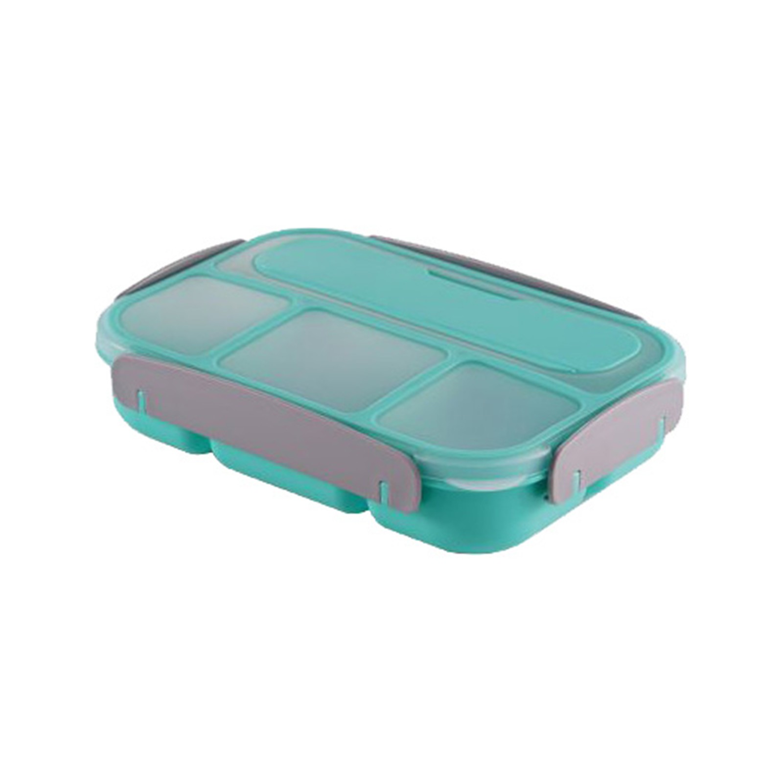 GuaLeg 1000ML Lunch Box 4 Compartments Box Sealed Leak Proof Meal Box ...