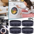 GuaLeg 4PCS Washing Machine Absorbing Pad Refrigerator Base Rubber
