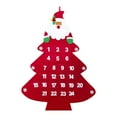 GuaLeg Christmas Decoration Pendant Countdown Calendar Christmas Tree
