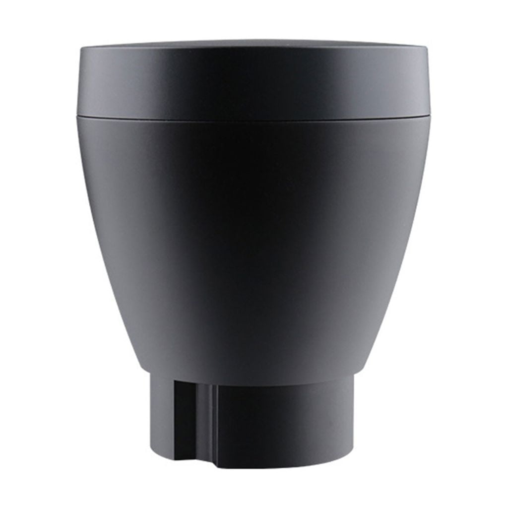 60g Koffiemolen Single Dose Hopper, Espresso Bean Grinder, Aluminium Koffiemolen Blazen Bean Bin Accessoires met Silicium Bellow, voor Eureka Mignon(zwart
