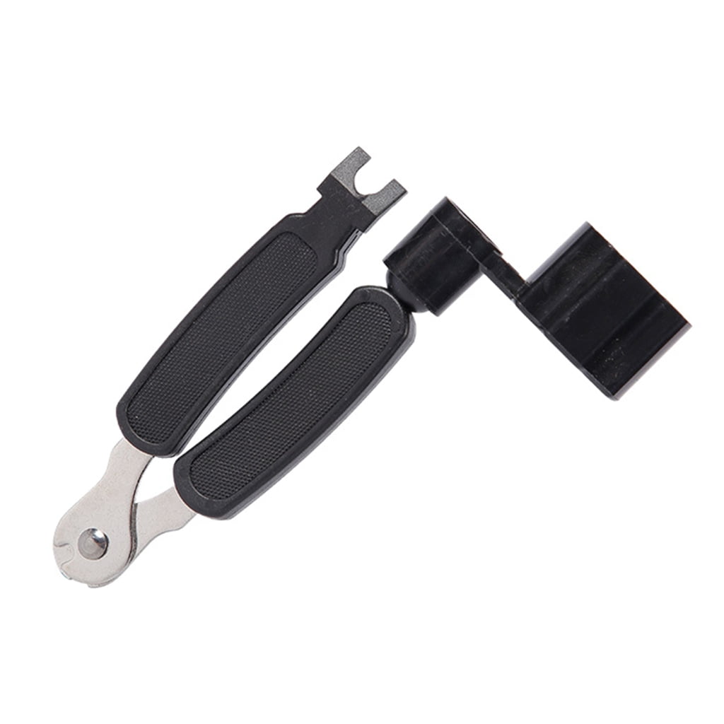 3 In 1 Guitar Tool CHENJIN Black Professional Guitar String Winder Cutter And Bridge Pin Puller For Repairing Restringing, 3-in-1 Guitar Repair Tool