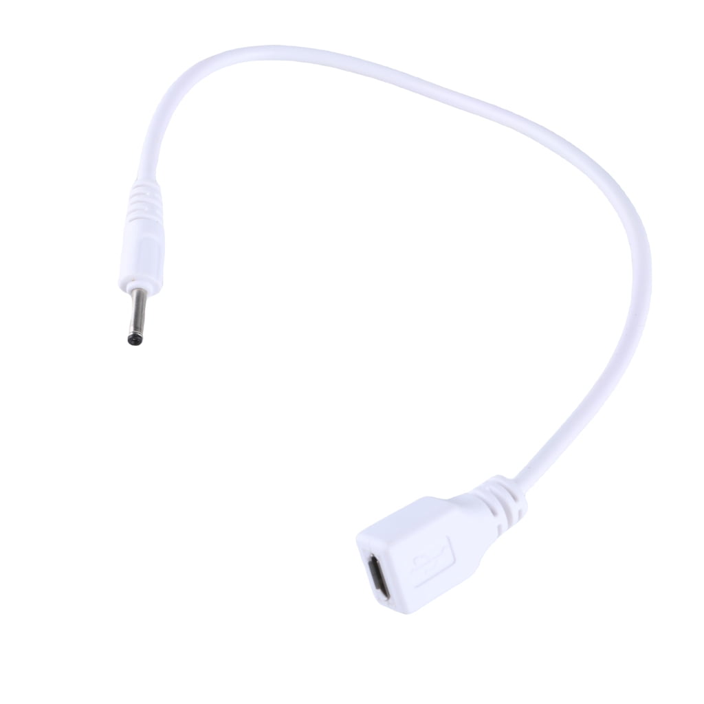 Usb Light Cable Guaber USB Female to 2.5x0.7mm Male Adapter Charging Cable Power Supply ...