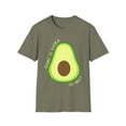 thumbnail image 1 of Guac Is Extra So Am I Vegetarian Avocado | Avocado | Fruit | Trendy | Vegan Clothing | Vegetarian Unisex Softstyle T-Shirt, 1 of 4