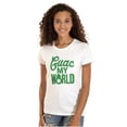 thumbnail image 1 of Guac World Guacamole Avocado Foodie Womens Slim Fit Graphic Tee Brisco Brands M, 1 of 5