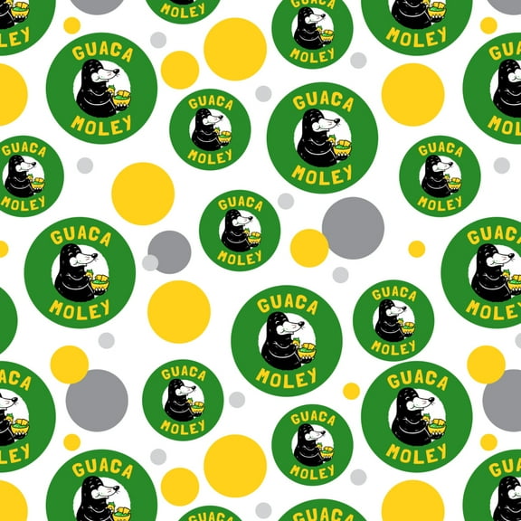Guaca Moley Mole Eating Guacamole Funny Humor Premium Gift Wrap Wrapping Paper Roll