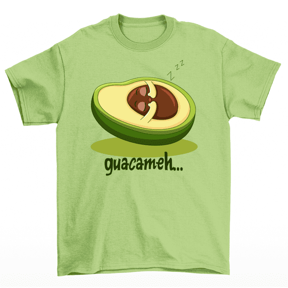 Guacameh Avocado Sleeping Guacamole T-Shirt Men Women