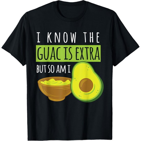 Guacamole Avocado Dip Funny Cinco De Mayo Mexican Food Lover T-Shirt
