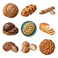 Rustic Rub Recipe GUACAMOLE Farmhouse Bread Loaves Rub-On Decals, 9 Count - Walmart.com