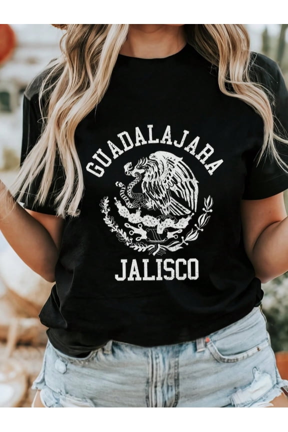 Guadalajara Jalisco Mexico Shirt Mexican Tshirt Vintage Flag Mexico Gifts Souvenir Unisex T-Shirt
