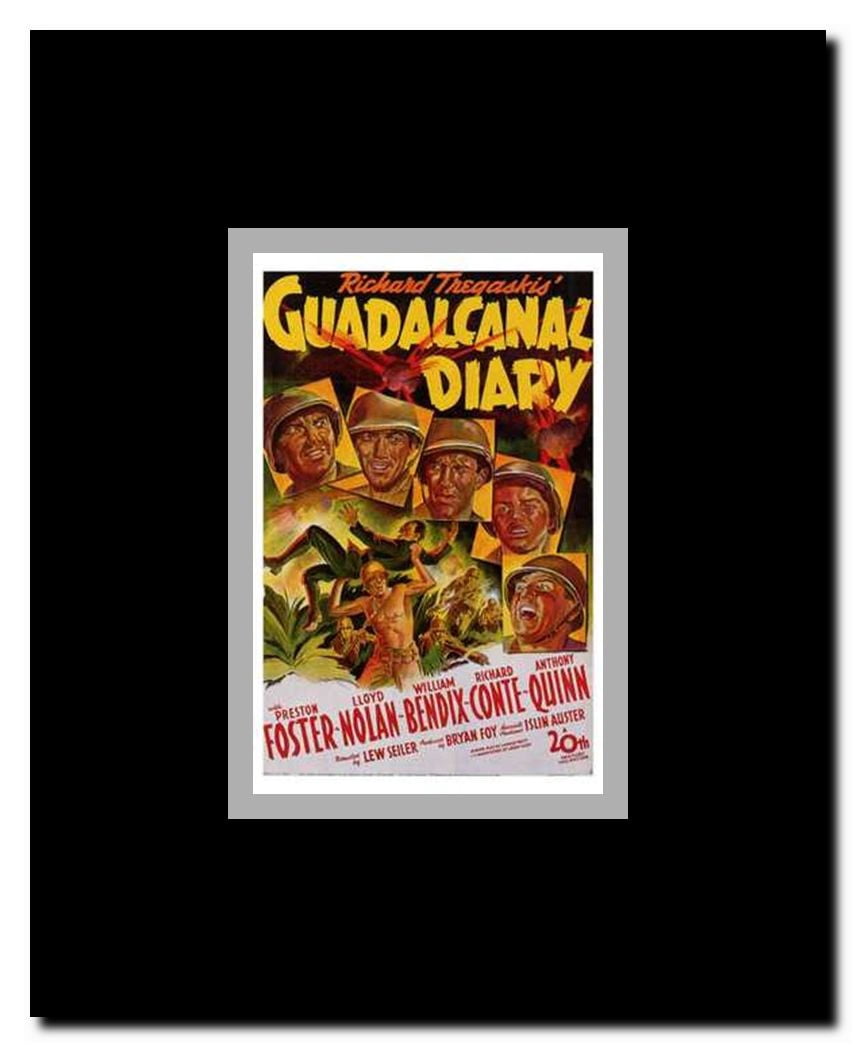 Guadalcanal Diary Framed Movie Poster