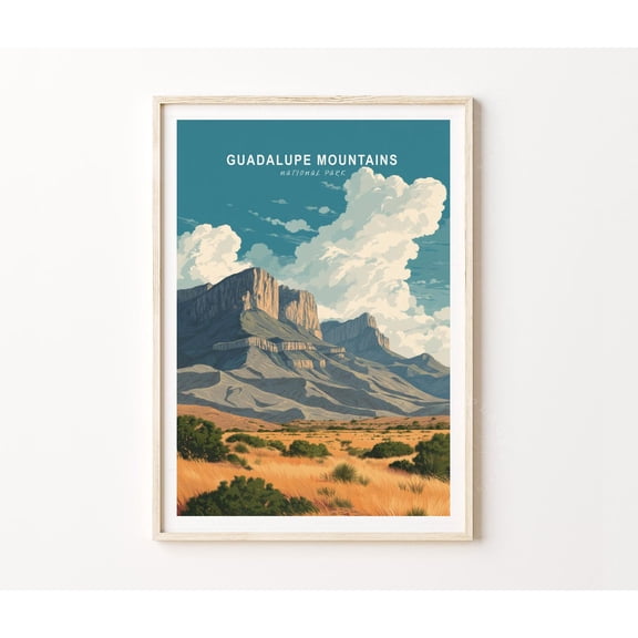 Guadalupe Mountains National Park Texas Home Decor