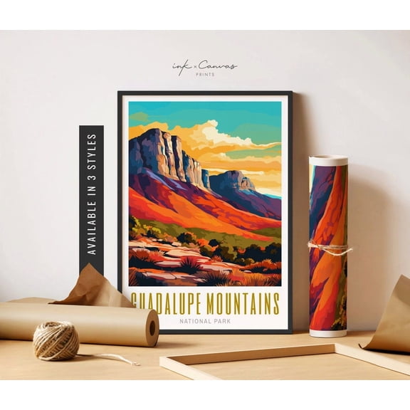 Guadalupe Mountains Park Wall Decor