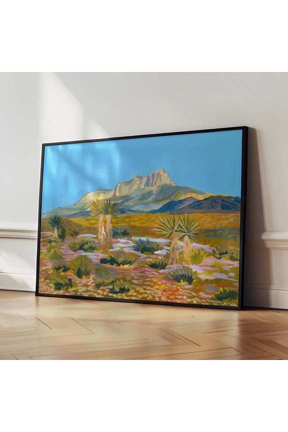 Guadalupe Mountains West Texas Wall Decor