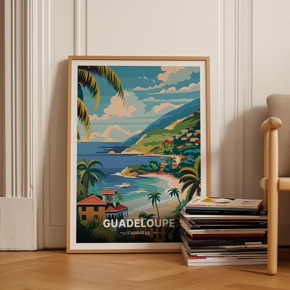 Guadeloupe Caribbean Tropical Wall Decor