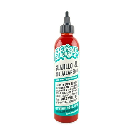 Humble House Guajillo & Red Jalapeño Sauce – Very Mild Heat, Garlic & Vinegar Kick, Sriracha-Style, Vegan, Gluten-Free, Small Batch Everyday Hot Sauce – 9.5 oz
