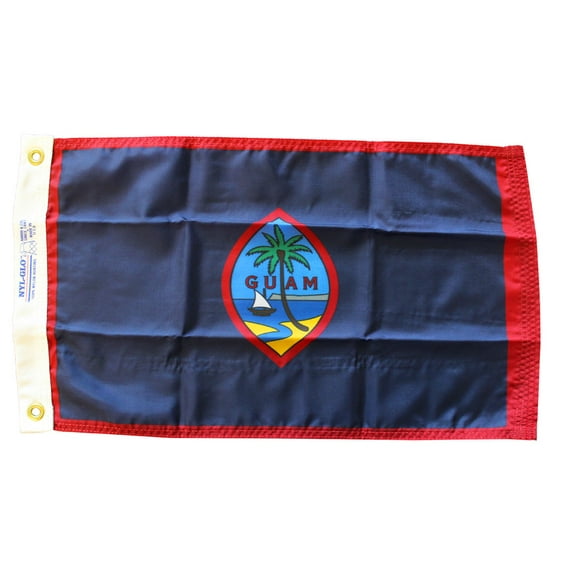 Guam - 12"X18" Nylon Flag