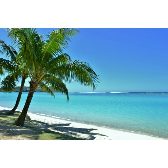 Guam, Beach Scene (12x18 Wall Art Poster, Room Decor)