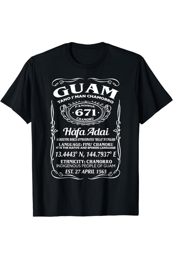 Guam Facts Shirt Guam T shirt 671 Tee