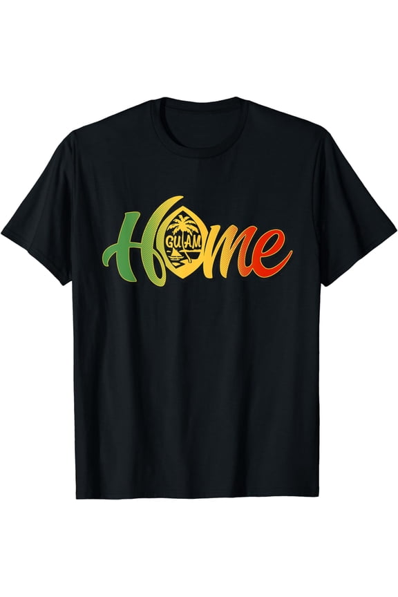 Guam Seal Flag HOME | Guamanian Pride T-Shirt Chamorro Gift T-Shirt