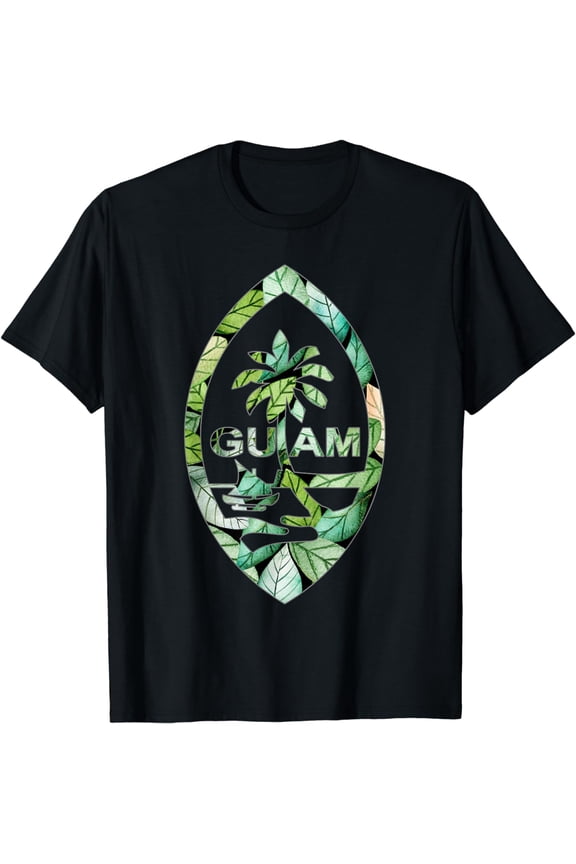 Guam Seal Jungle Style Tee Shirt