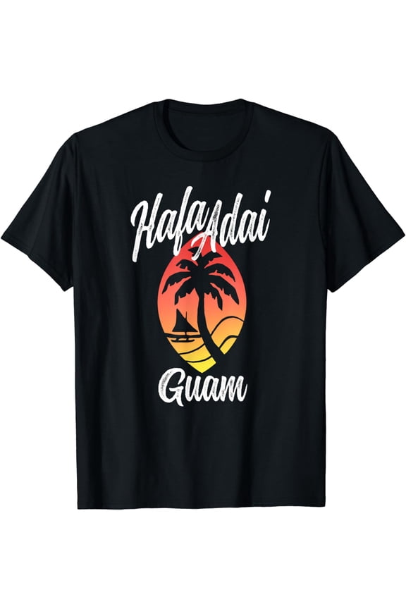 Guam Shirts Hafa Adai Beach Guamanian Chamorro Islander Gift T-Shirt
