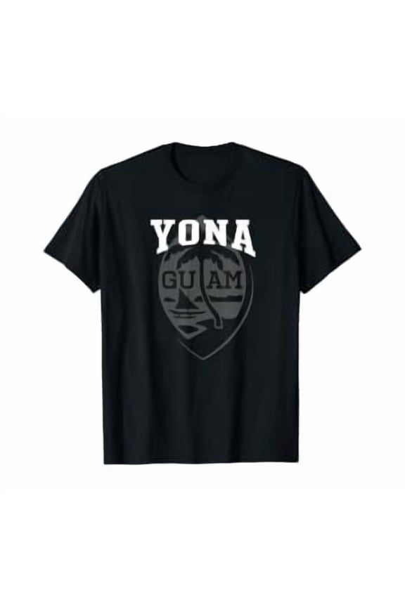 Guam Yona Guam Seal Chamorro Gifts Guamanian Gift Black T-Shirt, Unisex T-Shirt
