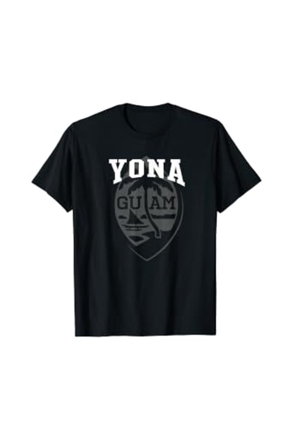 Guam Yona Guam Seal Chamorro Gifts Guamanian Gift Black T-Shirt, Unisex T-Shirt