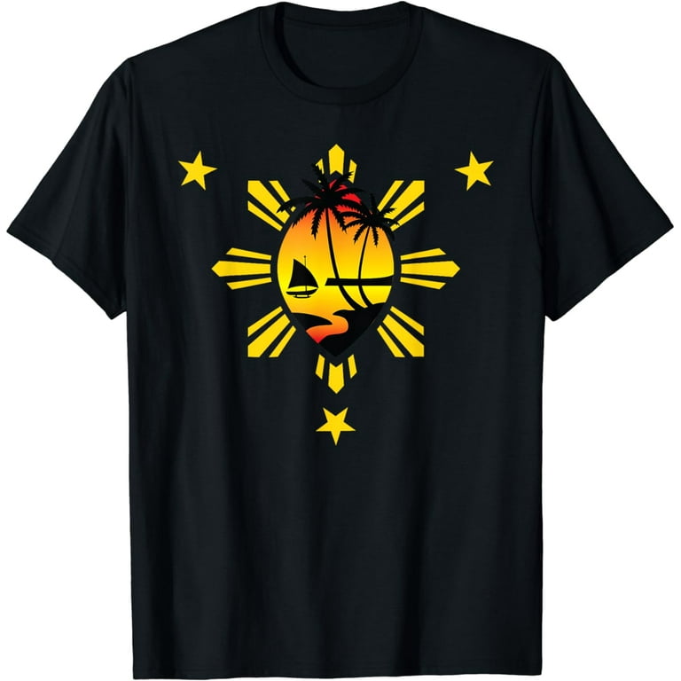 Guamanian Filipino Guam Philippines Mashup T-Shirt Gift Guamanian Filipino Guam Philippines Mashup T-Shirt Gift