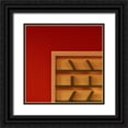 thumbnail image 1 of Guan, Xiaopeng 12x12 Black Ornate Wood Framed with Double Matting Museum Art Print Titled - Geometry, 1 of 4