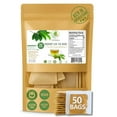 thumbnail image 1 of Guanábana (Soursop) Herbal Tea – 50 Bags (2 g Each) – 100% Natural, Vegan, Non-GMO, Sugar-Free, Caffeine-Free – Antioxidant-Rich Infusion for Hot & Iced Drinks – Vacuum-Sealed for Freshness – by Bexp, 1 of 10
