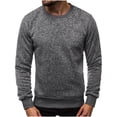 thumbnail image 1 of GuangCheng Cable Knit Sweaters for Men Long Sleeve Crew Neck Loose Pullover Warm Butom Sweatshirts for Fall Winter, 1 of 6