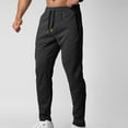 thumbnail image 1 of GuangCheng George Men Slim Fit Stretch Techwear Pants Elastic Waistband Drawstring with Zipper Pockets Durable Comfortable Casual Athletic Trousers,Size:XL, 1 of 4
