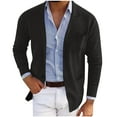 thumbnail image 1 of GuangCheng Mens Slim Fit Jackets,Casual,Lightweight,Business Versatile Coat,Blazer with Pocket,Black,3XL, 1 of 6