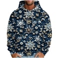 thumbnail image 1 of GuangCheng Hooded,Sweatshirts for Men,Drawstring,Chirstmas Printed,Drop Shoulder,Long Sleeve,Pullover,Outfits Hoodies, 1 of 5