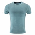 thumbnail image 1 of GuangCheng Mens Workout Shirts Short Sleeve Athletic Dry Fit Tshirts Shirts Running Gym Crewneck T-Shirts Size 2XL, 1 of 4