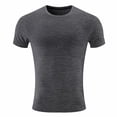 thumbnail image 1 of GuangCheng Mens Workout Shirts Short Sleeve Athletic Dry Fit Tshirts Shirts Running Gym Crewneck T-Shirts Size 3XL, 1 of 7