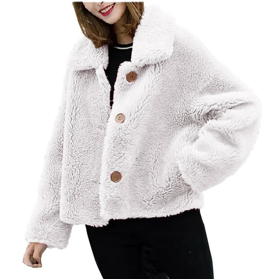 GuangCheng Womens Jackets Fashion Solid Color Cardigan Loose Long Sleeve Open Front Coat Large Size Sweaters