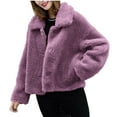 thumbnail image 1 of GuangCheng Womens Jackets Fashion Solid Color Cardigan Loose Long Sleeve Open Front Coat Large Size Sweaters, 1 of 6