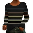 thumbnail image 1 of GuangCheng Womens Striped Tops Loose Fit Sleeveless Crew Neck Summer Casual Blouses, 1 of 5
