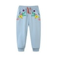 GuangCong Toddler Girls Pants Baby Girl'S Pants Embroidery Printing