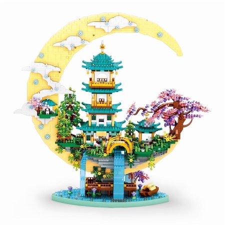 4288 Pieces Building Blocks Set for Adults Teens Micro Tree House Block Toys Christmas Birthday Gifts for Kids 14+