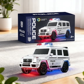 Guanglv Action LED Doors with Realistic Lights and Sounds for Kids Battery Operated Law Enforcement Vehicle Recreation