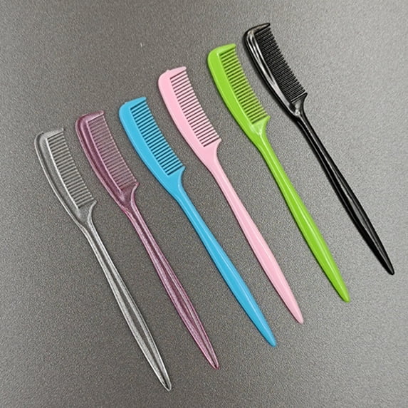 Guanglv Mini Detangling Comb for Eyelashes Eyebrows and Fringe Portable Makeup