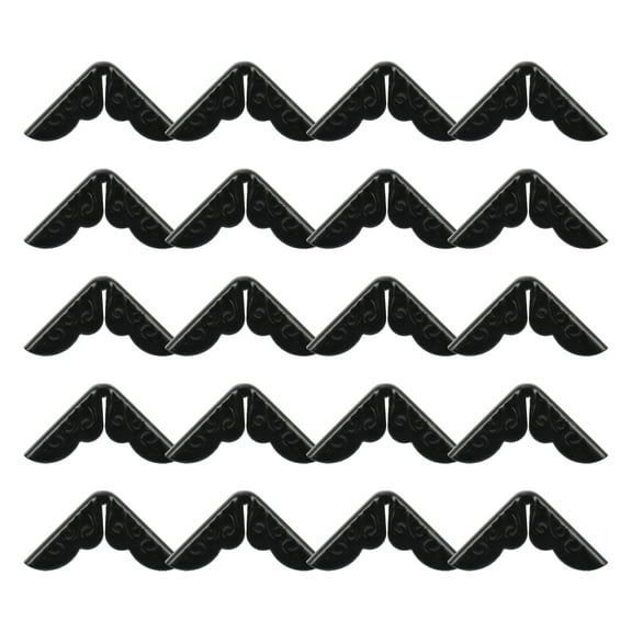 Guangmc 100 Metal Book Corner Cover Protector for Scrapbook Notebook