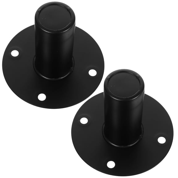 Guangmc 2 Speaker Stands Floor Aluminum Base for Surround Sound & Book Shelf Speakers